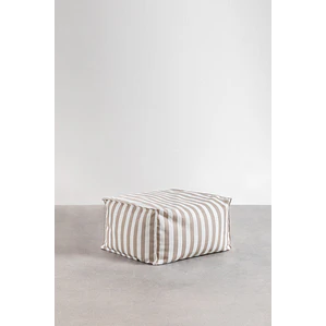 Puff rectangular 75x65 cm en tela Celena