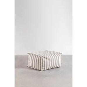 Puff rectangular 75x65 cm en tela Celena