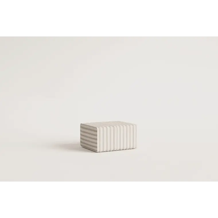 Puff rectangular 75x65 cm en tela Celena 5