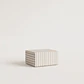 Puff rectangular 75x65 cm en tela Celena - Miniatura 5