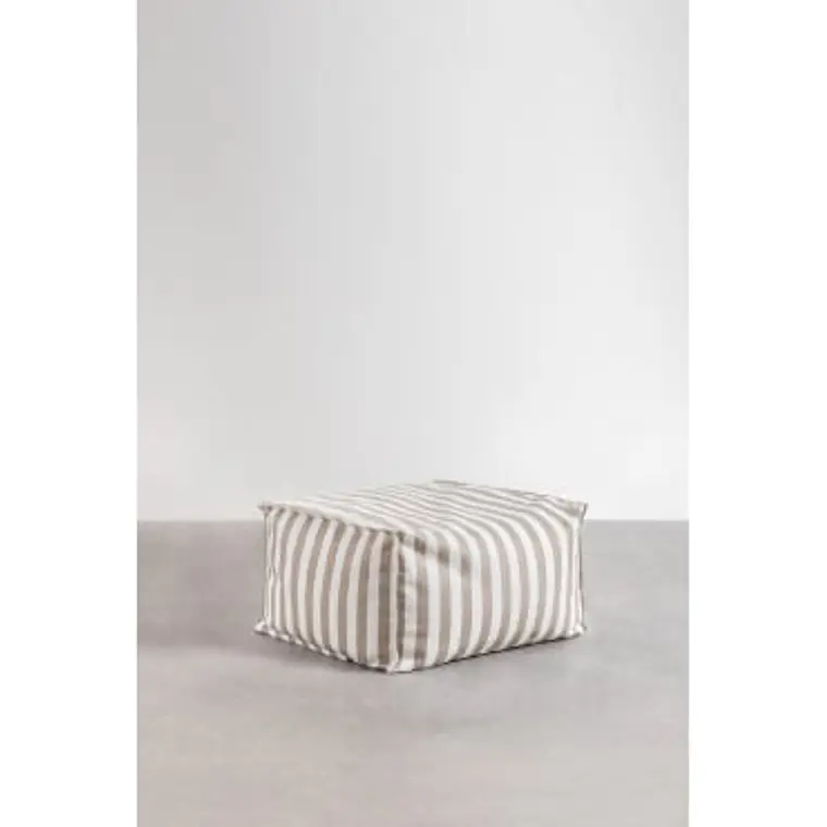 Puff rectangular 75x65 cm en tela Celena 7
