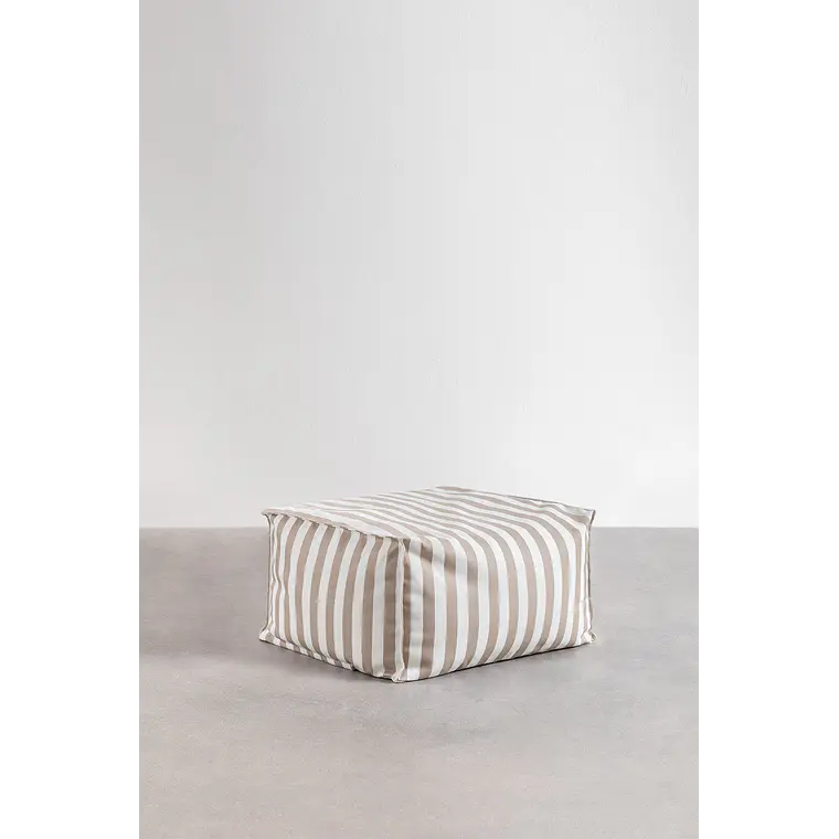 Puff rectangular 75x65 cm en tela Celena 8