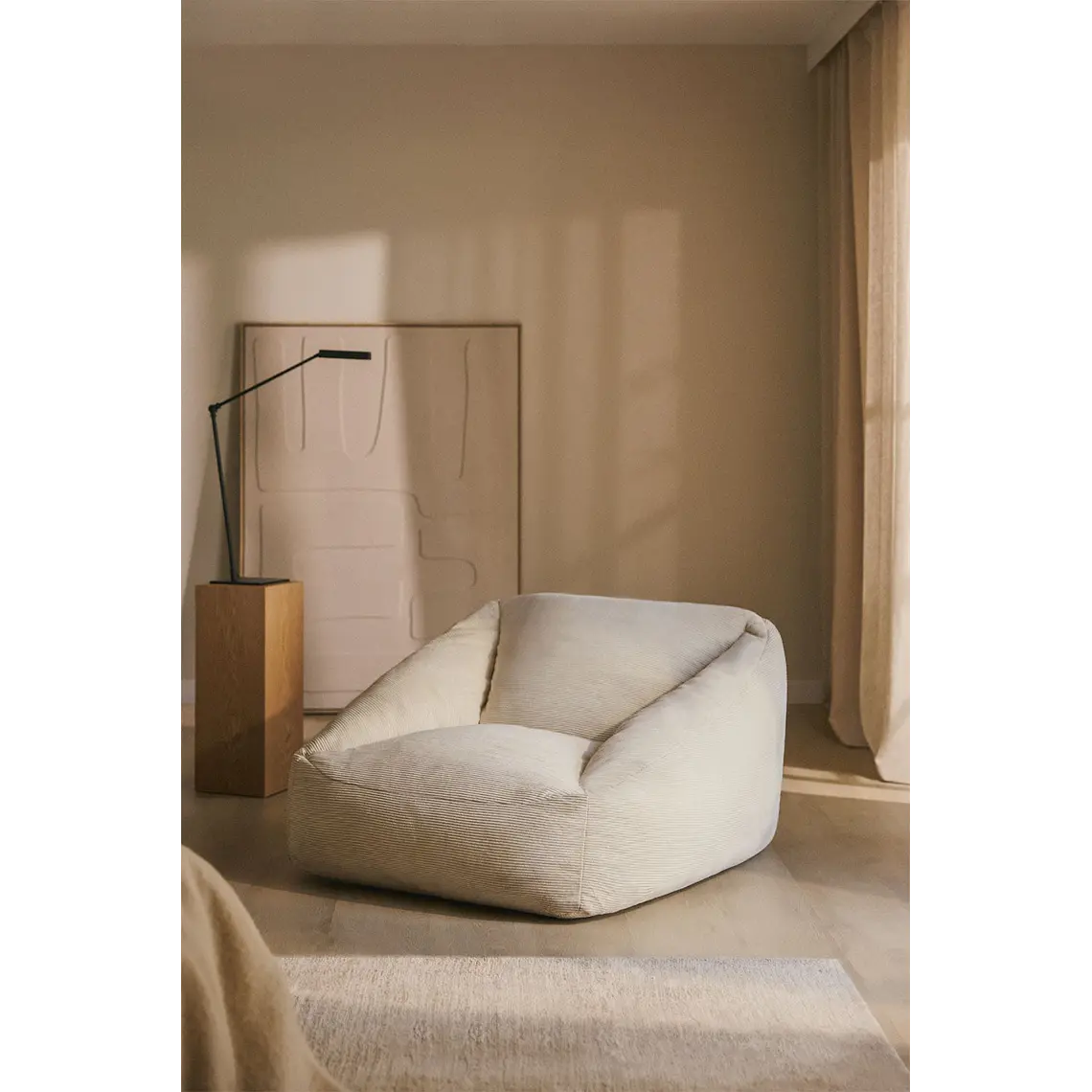 Puff sillón tapizado Brana 1