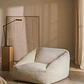 Puff sillón tapizado Brana - Miniatura 2