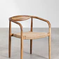 Silla de comedor Aelia en madera de acacia - Miniatura 4