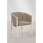 Silla de comedor Alvis en bouclé - Miniatura 11