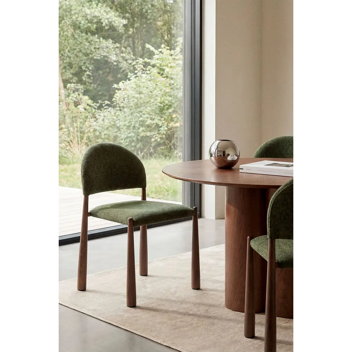 Silla de comedor Caelara en hierro 2