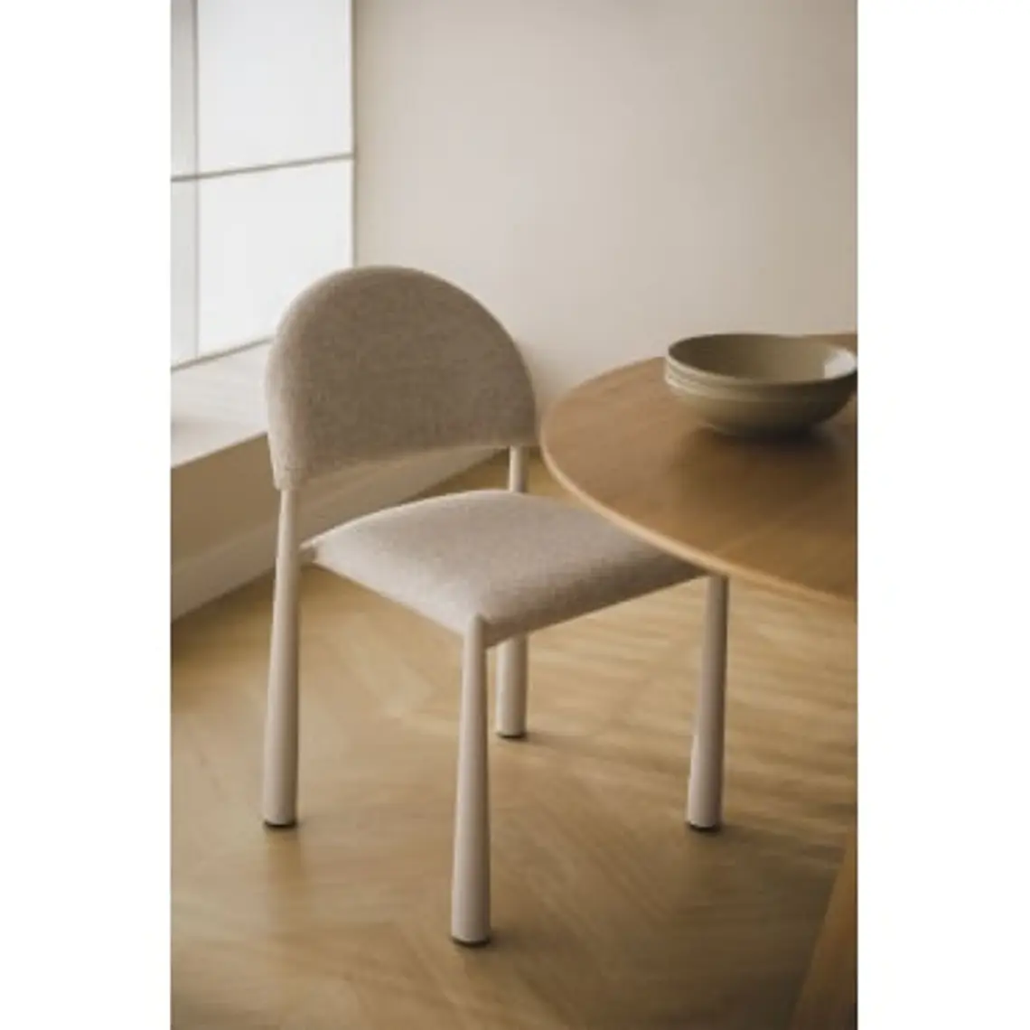 Silla de comedor Caelara en hierro 12