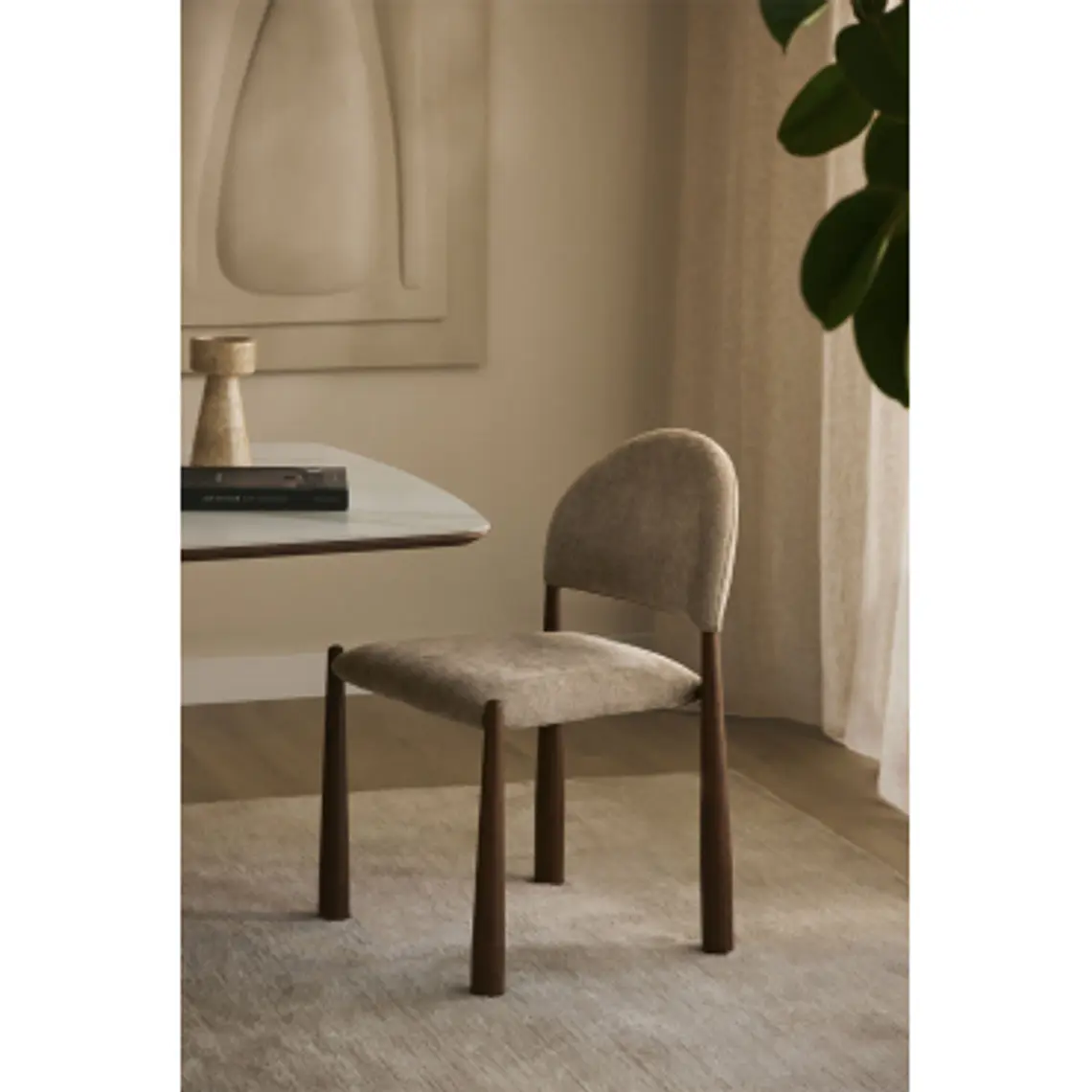 Silla de comedor Caelara en hierro 15