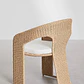 Silla de comedor Elaen en ratán - Miniatura 4
