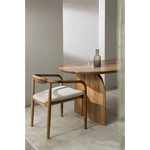 Silla de comedor Elaeri en madera de acacia