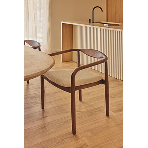 Silla de comedor Elaeri en madera de acacia