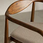 Silla de comedor Elaeri en madera de acacia - Miniatura 3