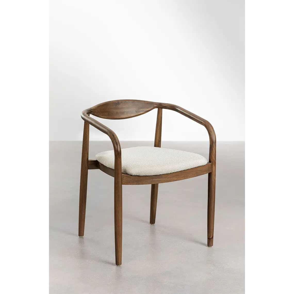 Silla de comedor Elaeri en madera de acacia 4