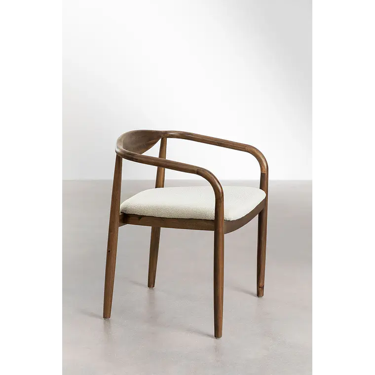 Silla de comedor Elaeri en madera de acacia 5