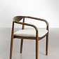 Silla de comedor Elaeri en madera de acacia - Miniatura 5