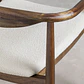 Silla de comedor Elaeri en madera de acacia - Miniatura 7