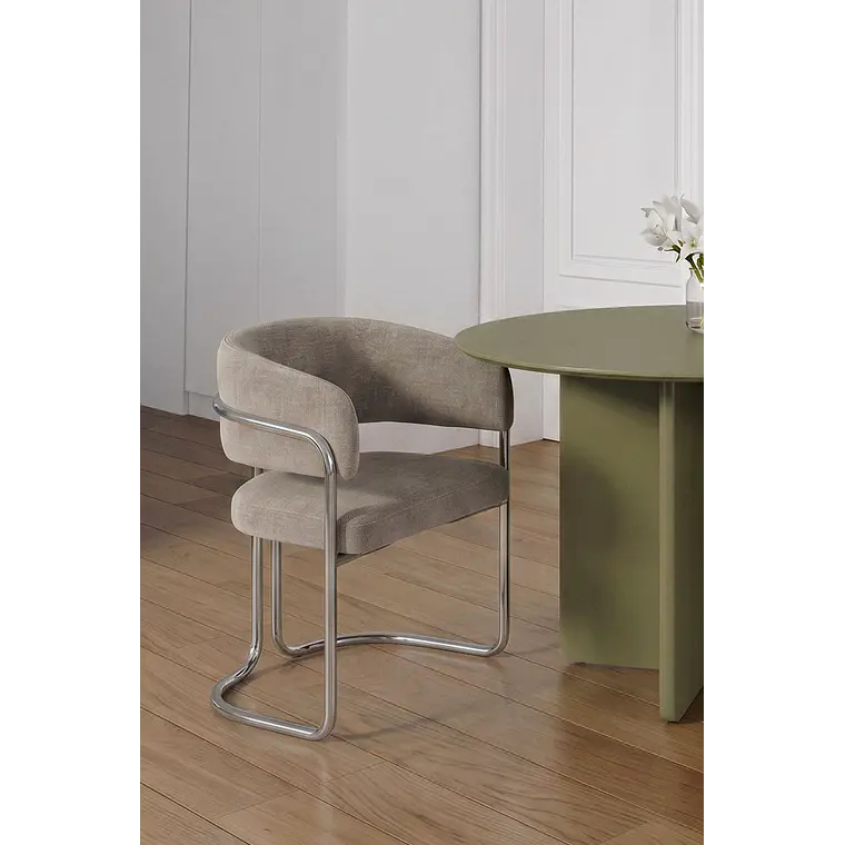 Silla de comedor Evoena en hierro 1