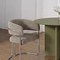 Silla de comedor Evoena en hierro - Miniatura 1