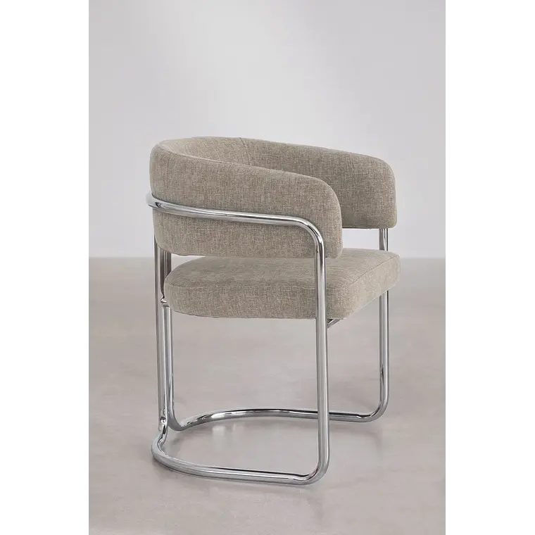 Silla de comedor Evoena en hierro 5