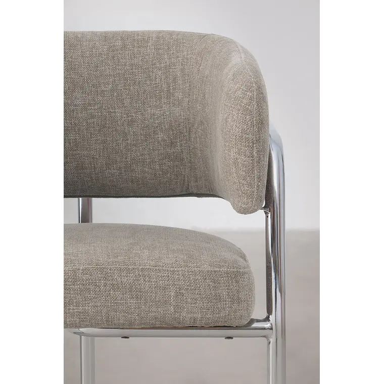 Silla de comedor Evoena en hierro 7