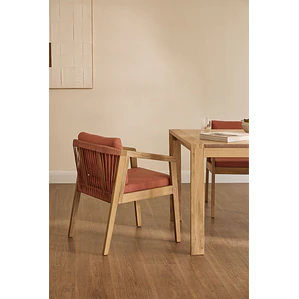 Silla de comedor Gaelira en madera de acacia