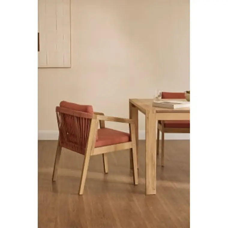 Silla de comedor Gaelira en madera de acacia 11