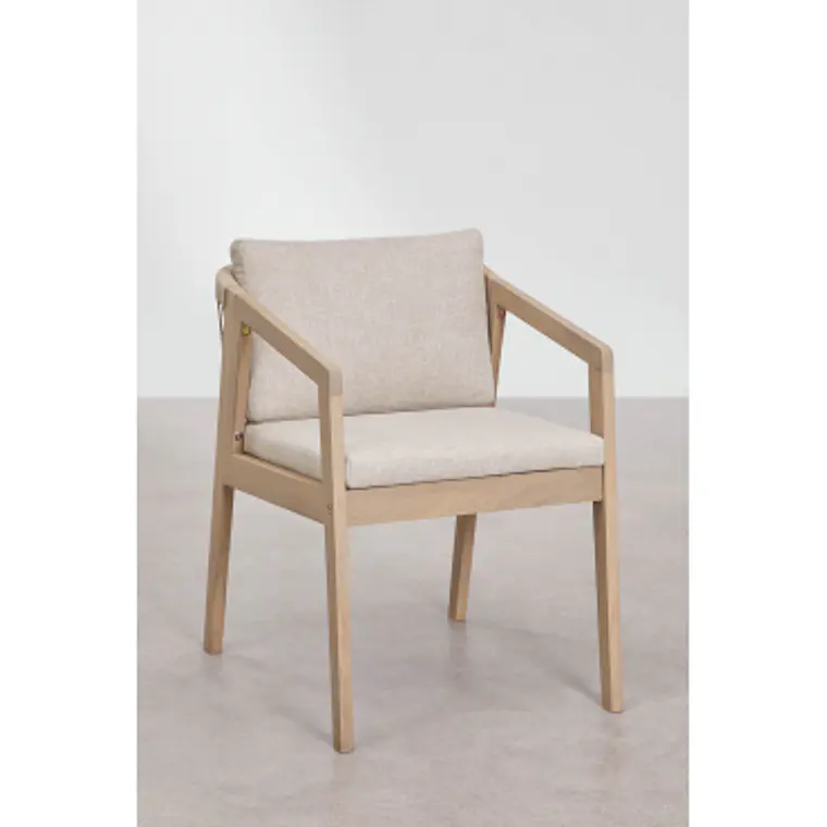 Silla de comedor Gaelira en madera de acacia 13