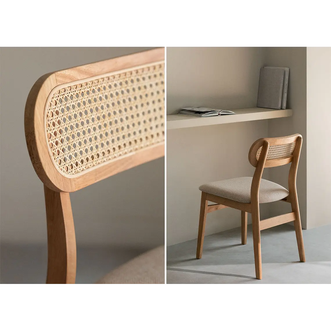 Silla de comedor Gaelor en madera 1
