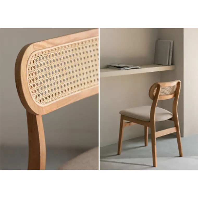 Silla de comedor Gaelor en madera 12