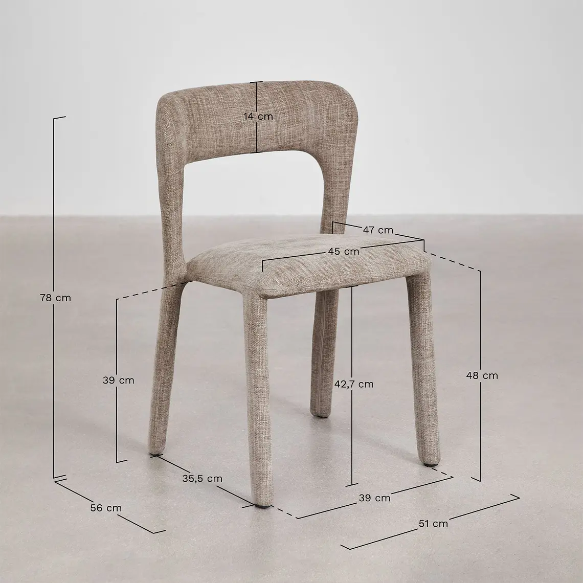 Silla de comedor Ilaeva 11