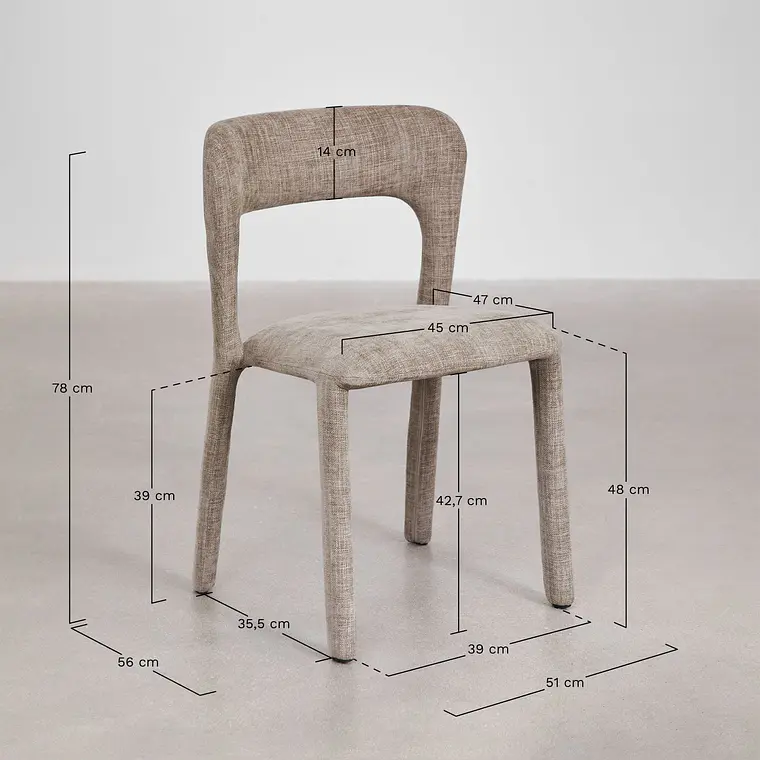 Silla de comedor Ilaeva 11