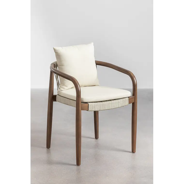 Silla de comedor Iveren en madera de acacia 4