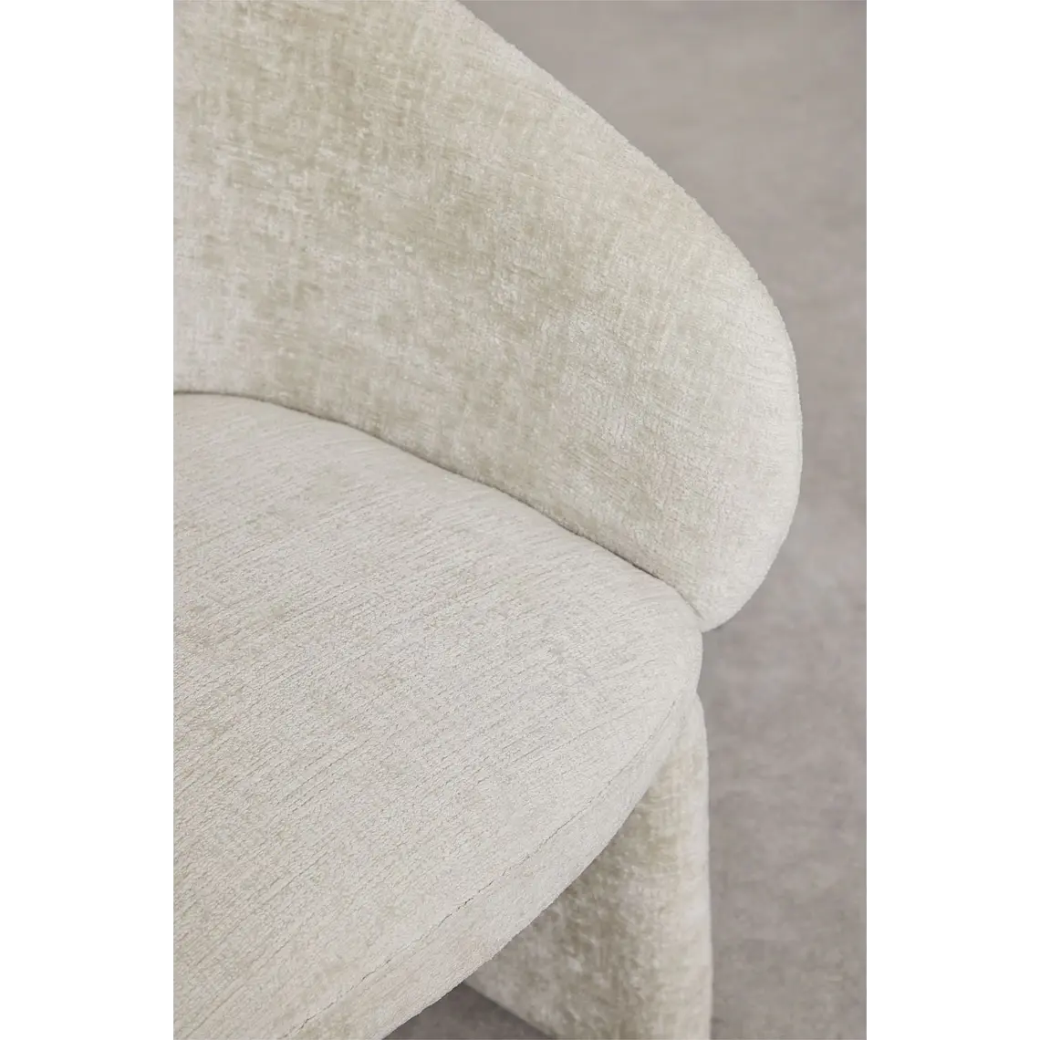 Silla de comedor Jaelien en chenilla 8