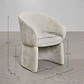Silla de comedor Jaelien en chenilla - Miniatura 10