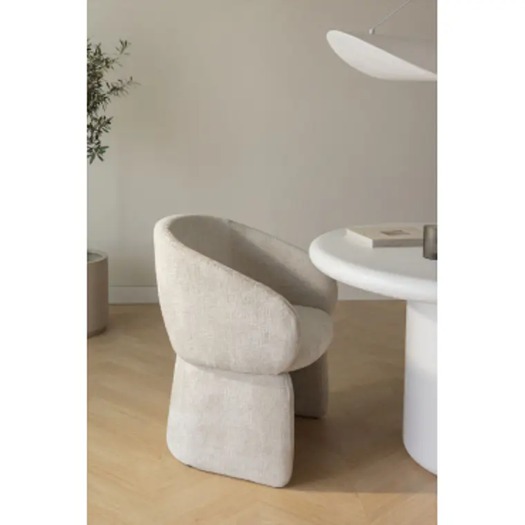 Silla de comedor Jaelien en chenilla 12