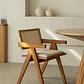 Silla de comedor Kaelela en madera - Miniatura 1