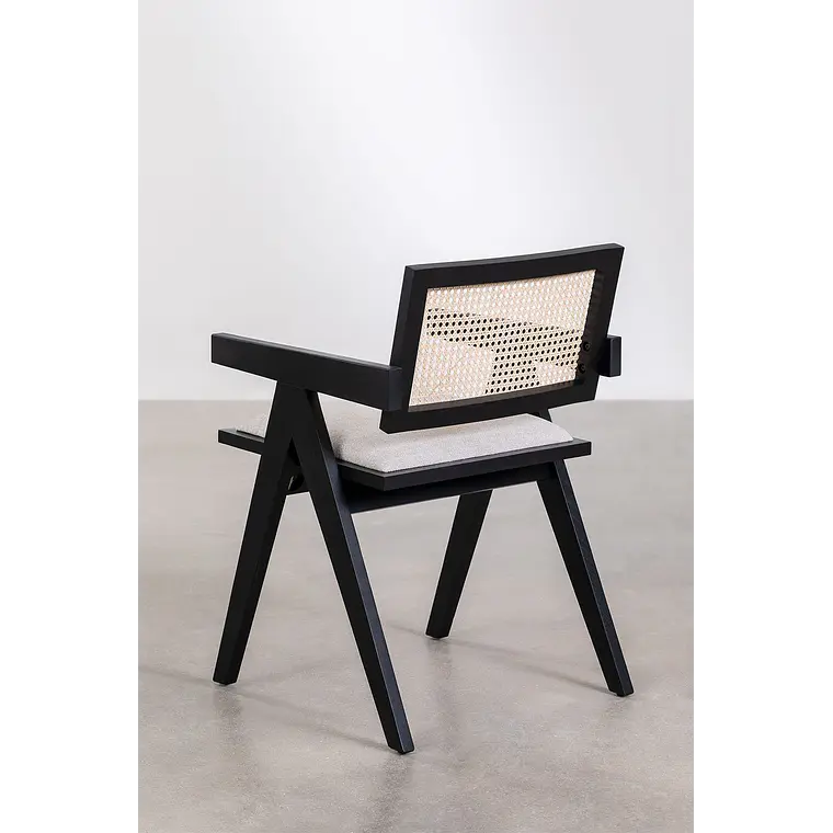 Silla de comedor Kaelela en madera 7