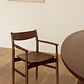 Silla de comedor Lioira en madera de roble - Miniatura 1