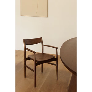 Silla de comedor Lioira en madera de roble