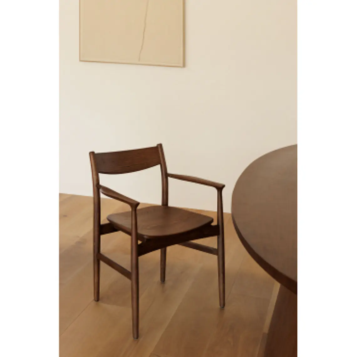 Silla de comedor Lioira en madera de roble 11