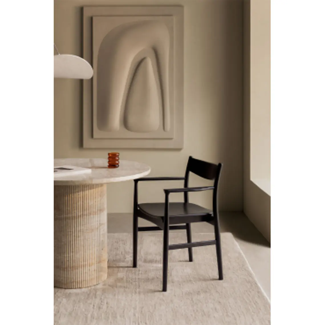 Silla de comedor Lioira en madera de roble 14