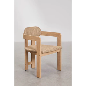 Silla de comedor Mioen en madera de acacia
