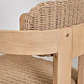 Silla de comedor Mioen en madera de acacia - Miniatura 5