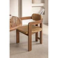 Silla de comedor Mioen en madera de acacia - Miniatura 13