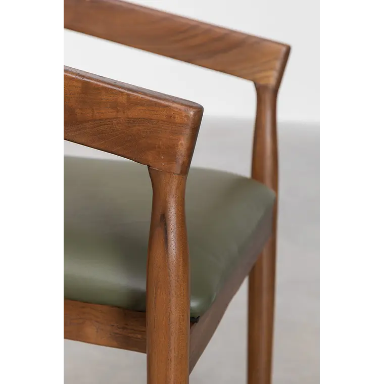 Silla de comedor Nivara en madera de teca 7