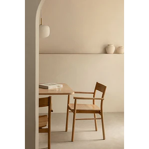 Silla de comedor Nivela en madera de roble