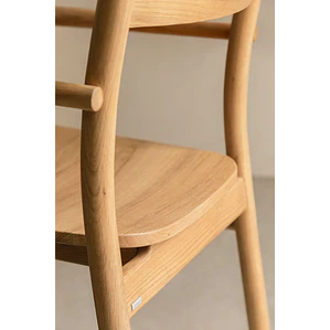 Silla de comedor Nivela en madera de roble