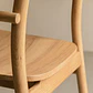 Silla de comedor Nivela en madera de roble - Miniatura 2
