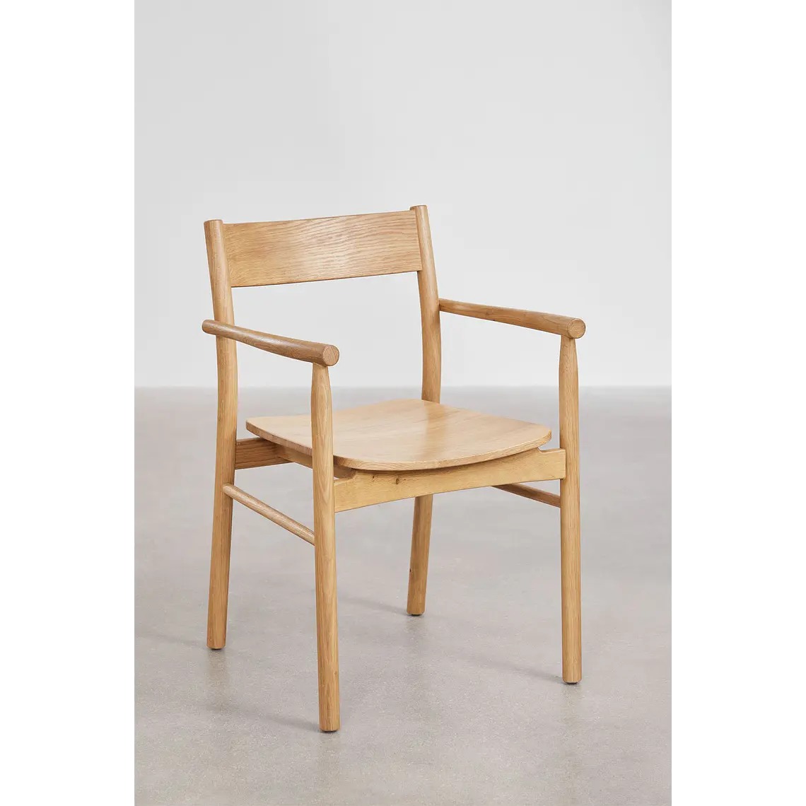 Silla de comedor Nivela en madera de roble 3